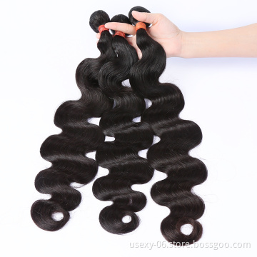 New Arrival Body Wave Natural Color 100% Unprocessed Virgin Human Brazilian/ Peruvian /Malaysian/ Cambodian Hair